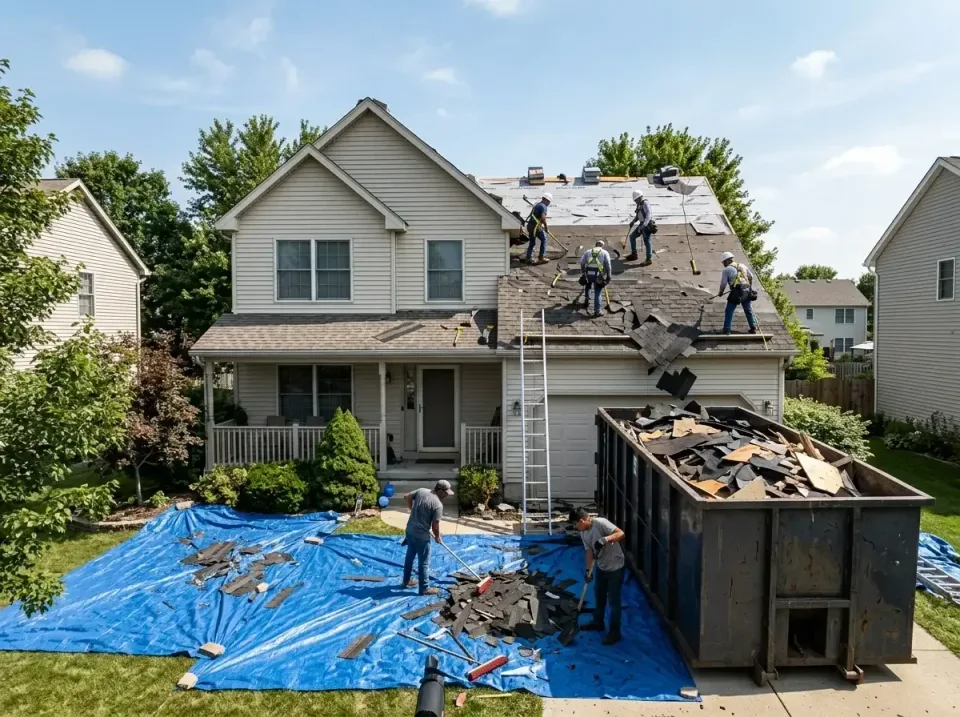 roof-replacement-debris-remova-004 — frequently asked questions, Cheapest Dumpster Rentals in Lakeland Highlands, FL